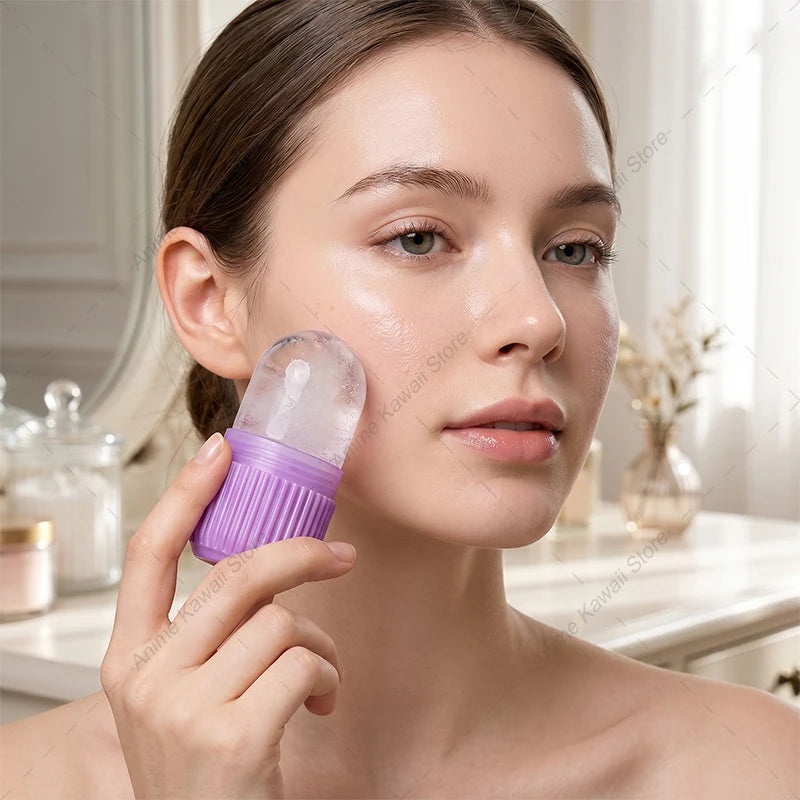 3D Printed Facial Ice Roller Massager Ice Cube