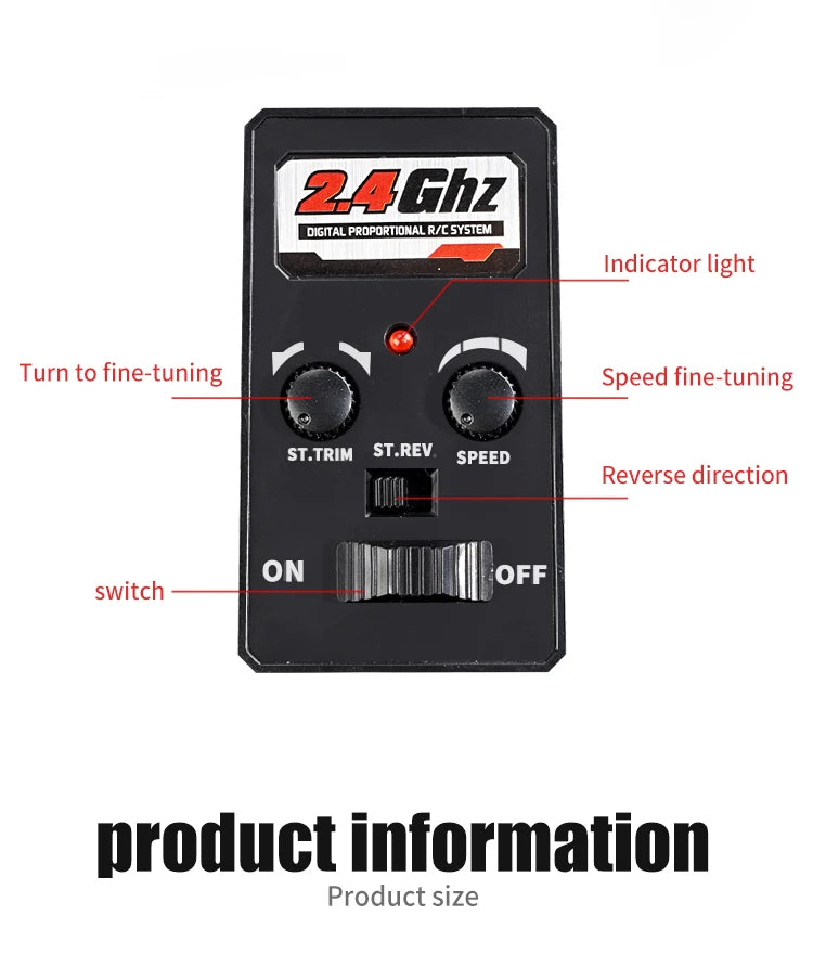 Rc Car Off Road 4x4 High Speed 75KM/H Remote Control