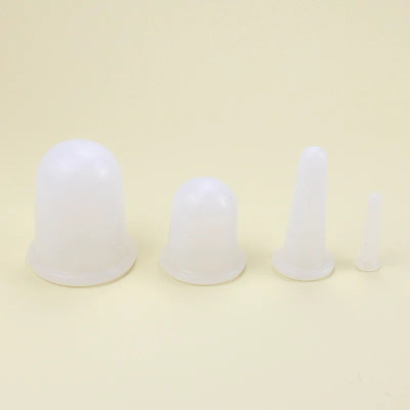 Silicone Vacuum Cupping Massage Jars Anti Cellulite