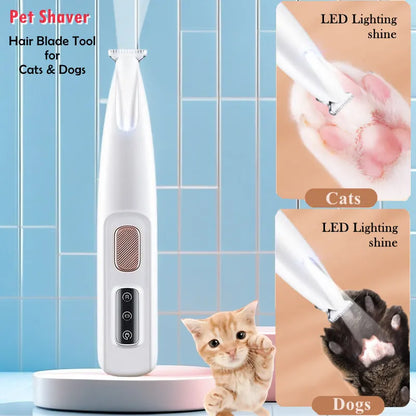 Pet Paw Electric Shaver Dog Trimmer Clipper Hair