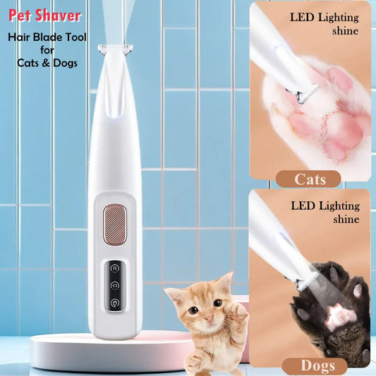 Pet Paw Electric Shaver Dog Trimmer Clipper Hair