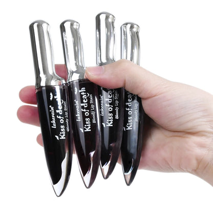 Lip Stain Kiss of Death Bloody Gothic Matte Long Lasting