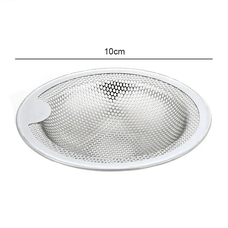 Kitchen Sink Stainless Steel Filter Sewer Mesh Strainers