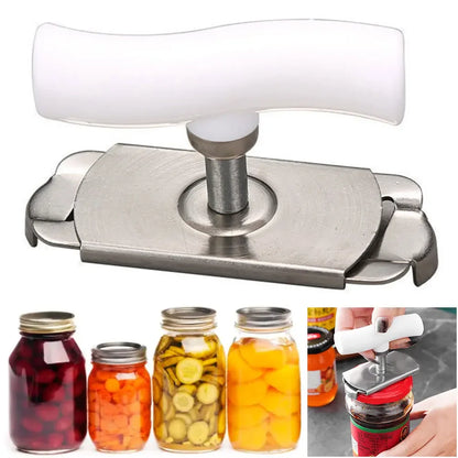 Stainless Steel Multi-Use Jar Opener | Adjustable Labor-Saving Tool