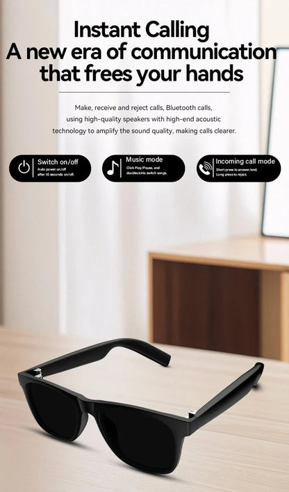 Lenovo AI Smart Wireless Glasses Bluetooth Sunglasses