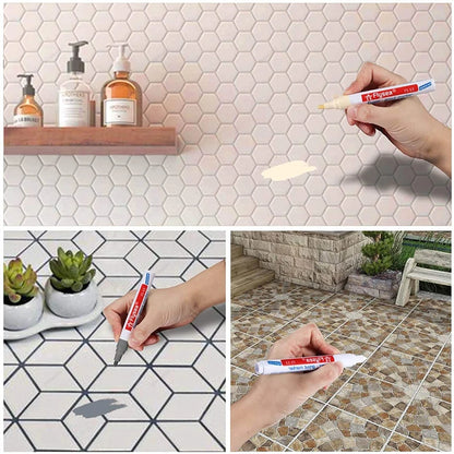 Floor Tile Marker Pen Wall Grout Pen Waterproof