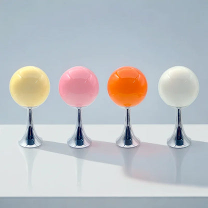 Glass Globe Desk Lamp Nordic Warm Ambient Bedside Lamp