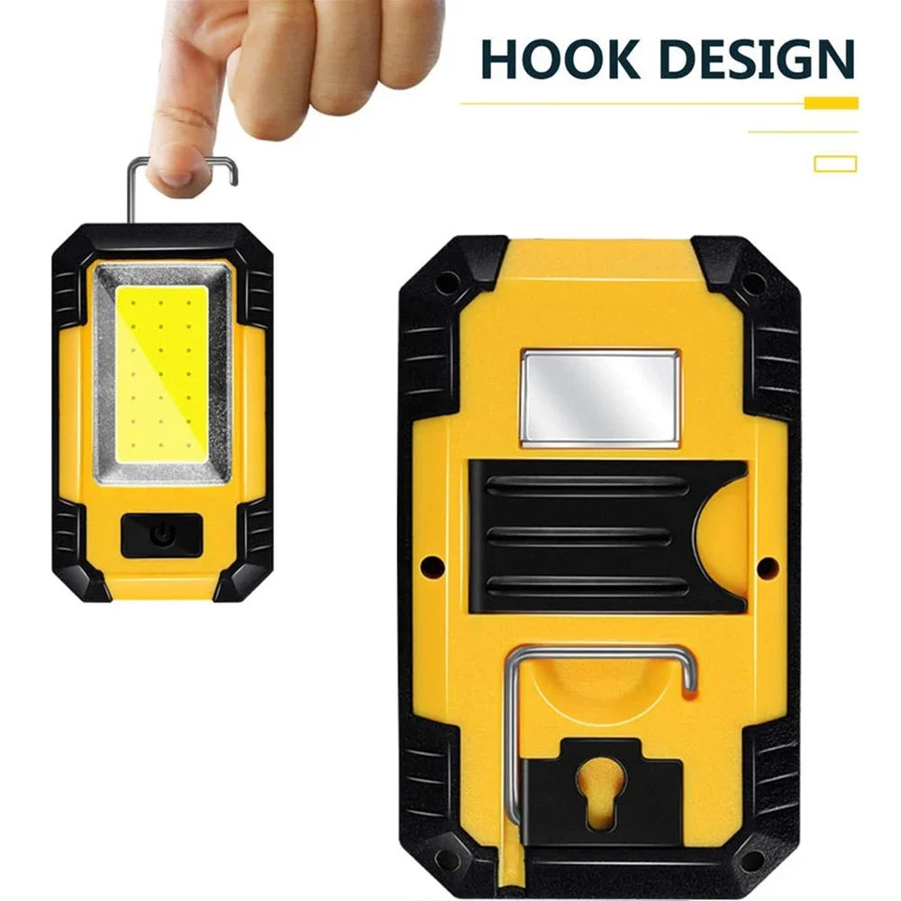COB Worklight USB Rechargeable LED Flashlight