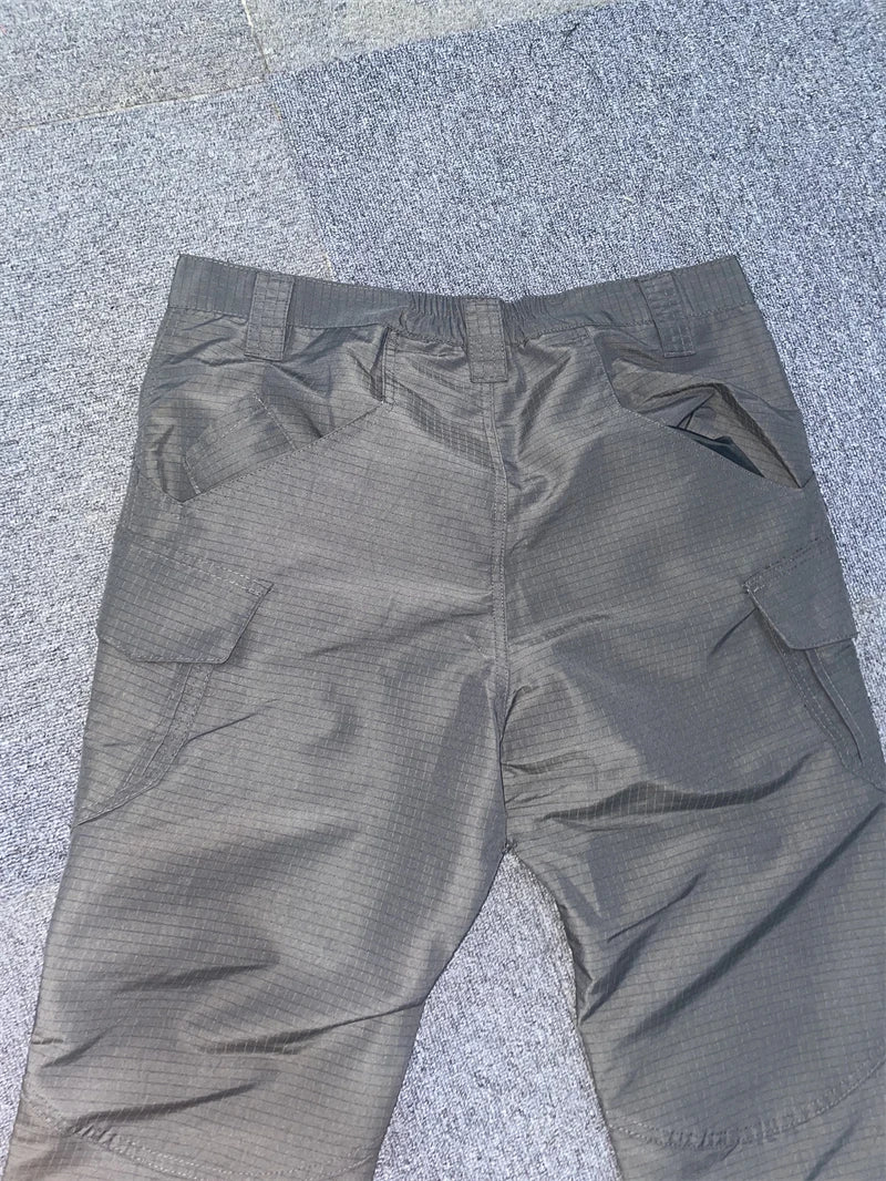 Asian Size Men City Pants Cargo Trousers Multi-pocket