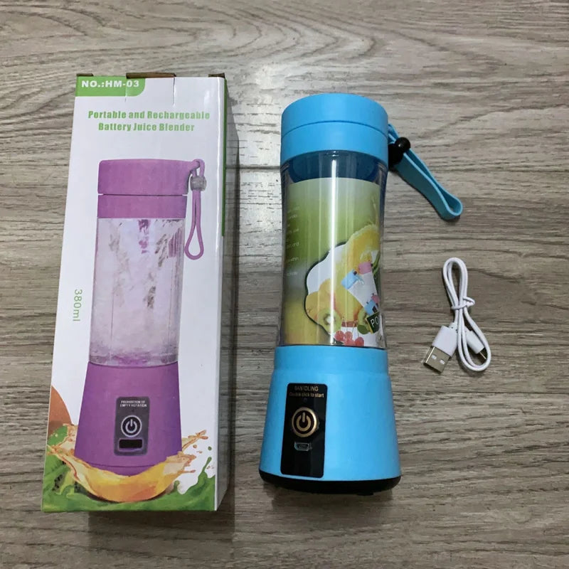 380ml household juice mixer mini electric juicer