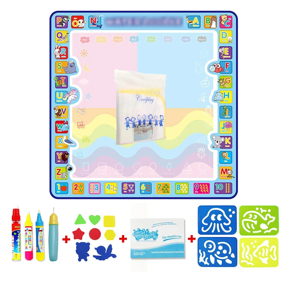 Magic Water Drawing Mat Coloring Doodle Mat