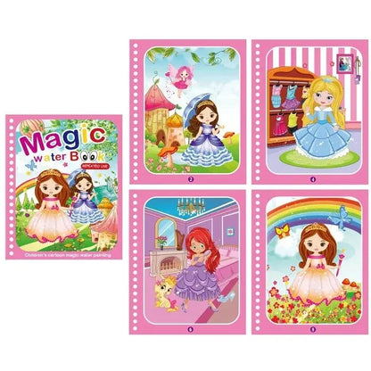 Magical Book Water Drawing Montessori Toys Coloring Book