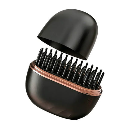 Wireless Hair Straightener Brush 2 in 1, Cordless Straightening