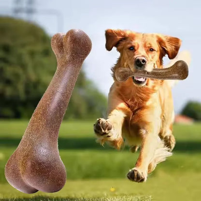 Dog Bone Chews Toys Nearly Indestructible Natural Non-Toxic