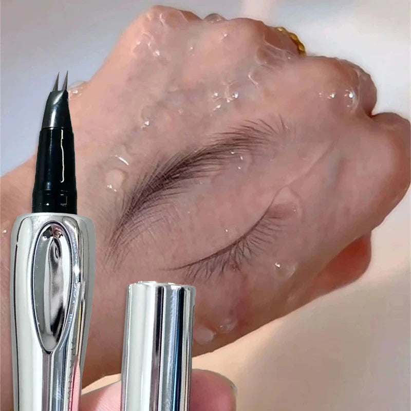 2 Forks Tip Liquid Eyebrow Pen All Day Wear Waterproof