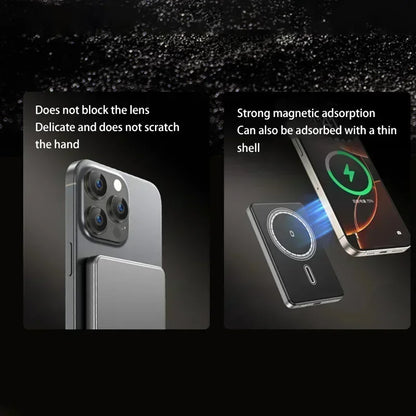 Wireless Magnetic 500000mAh Power Bank Fast Charging