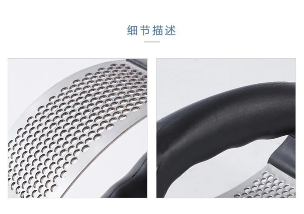 Stainless Steel Garlic Press Crusher Manual Garlic