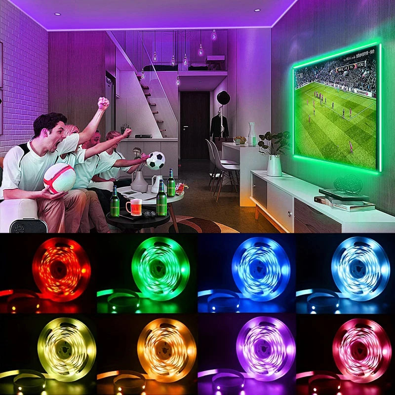 Led Lights for TV 3 Key Control Led Strip USB 5V Tape Lights