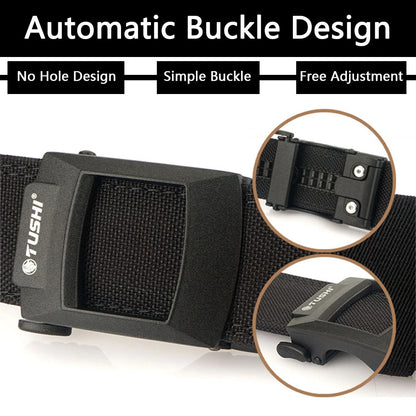 Men's Belt Outdoor Multi Function Alloy Buckle Tactical Belt