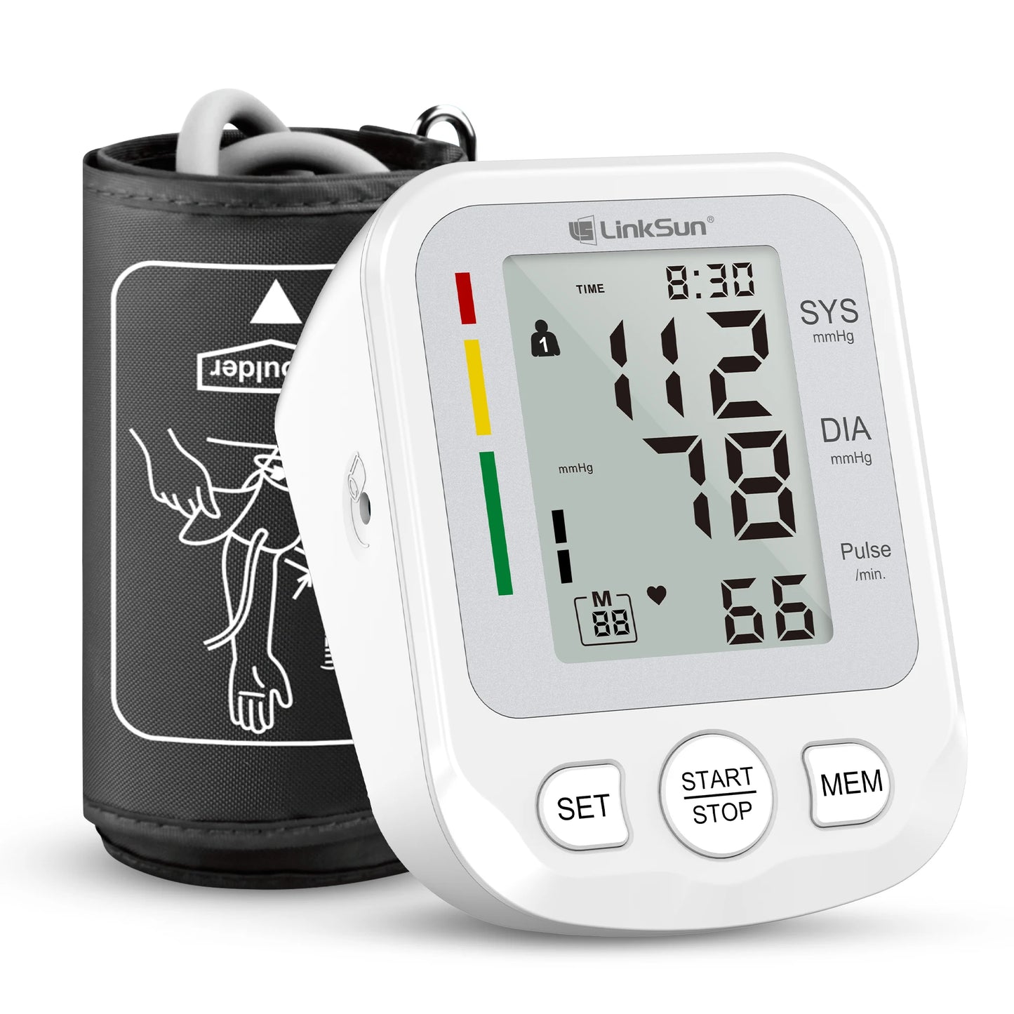 Blood Pressure Monitor Tensiometer Digital BP Measuring