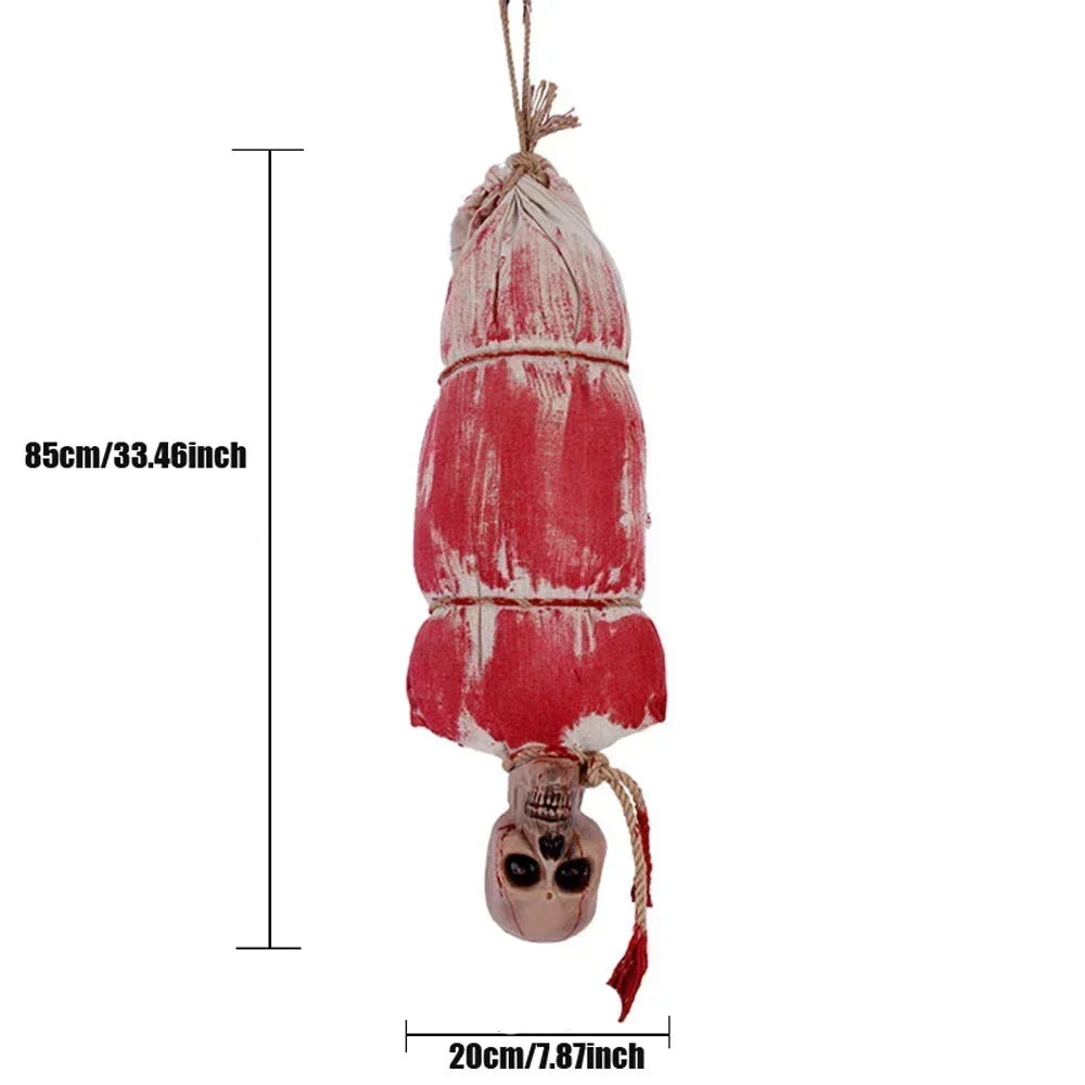 Halloween Decoration Hanging Pumpkin Head Scream