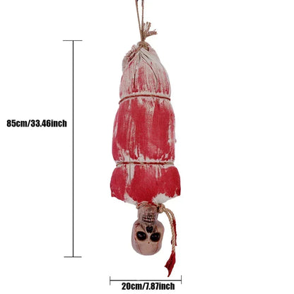 Halloween Decoration Hanging Pumpkin Head Scream