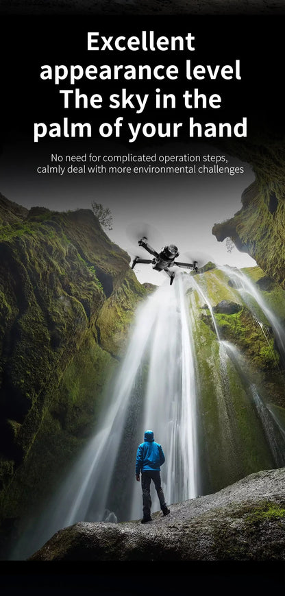Upgrade E4 Drone 8K HD Dual Camera Professional Aerial