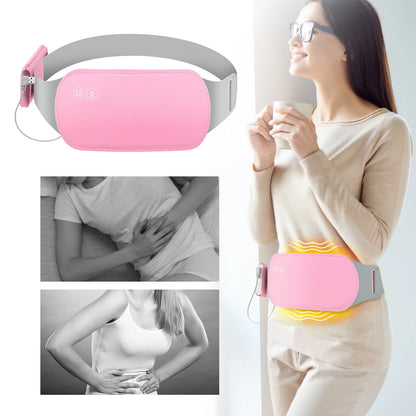 Portable Heated Massage Belt Menstrual Pain Relief
