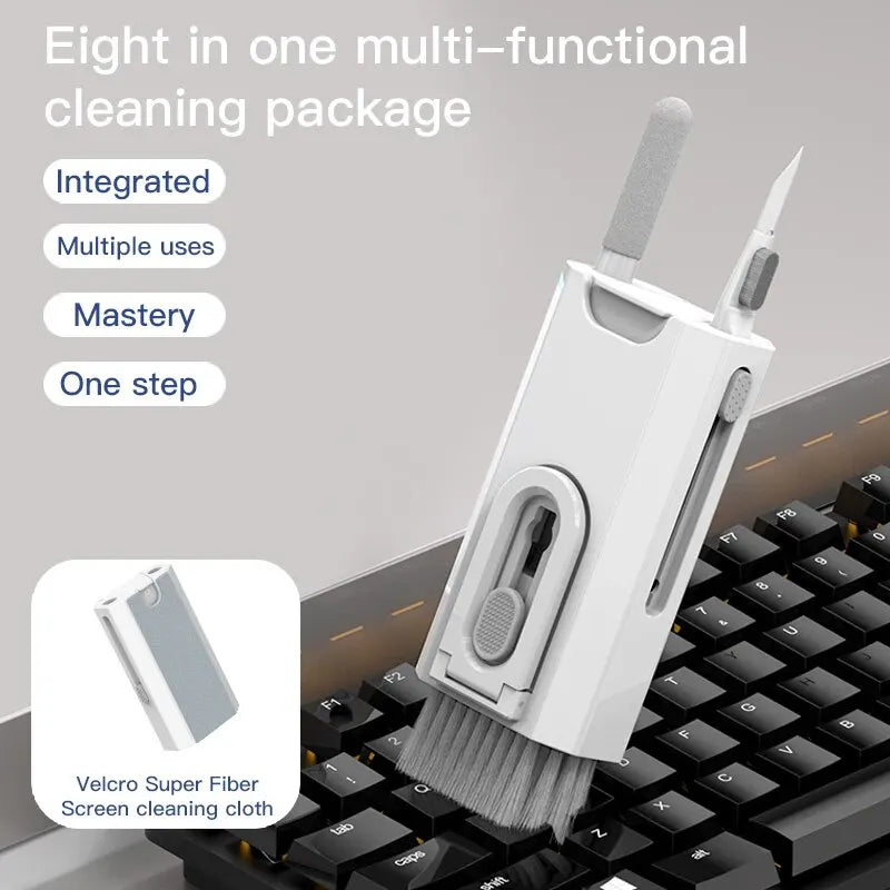8 IN 1 Cleaning Kit Keyboard Cleaner For AirPods iPhone Cleaning Tools