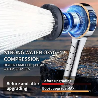 Filtered Supercharged Shower Head Four-speed Adjustment
