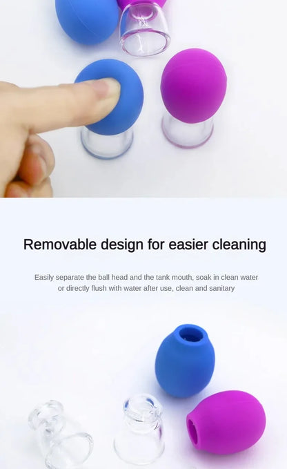 Silicone Cupping Massage Cup Massager Vacuum