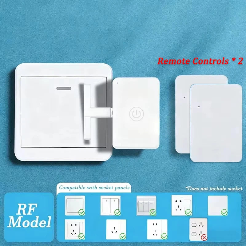 Wireless Control Light Switch Off Tool Automatic Button Pusher