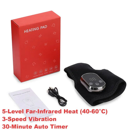Heated Ankle Massager Hot Compresses Vibration Massage