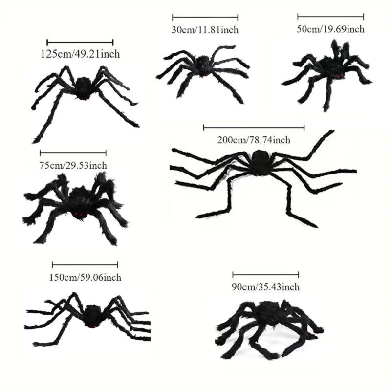 Halloween Big Plush Spider Horror Halloween Decoration