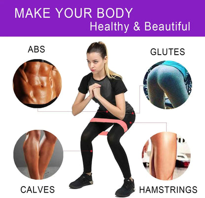 Different Resistance Bands Yoga Band Fitness Exercise