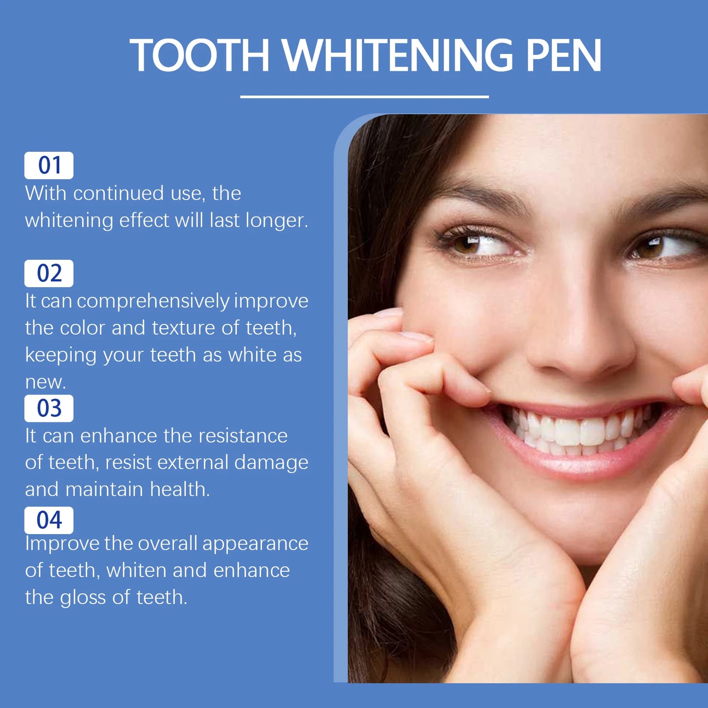 Teeth Whitening Pen Teeth Cleaning Serum Gel Remove