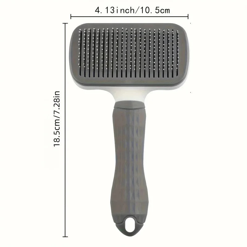 Self-cleaning Pet Hair Remove Comb Cat Slicker Brush
