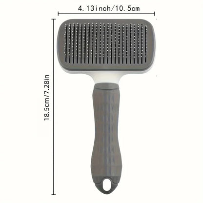 Self-cleaning Pet Hair Remove Comb Cat Slicker Brush
