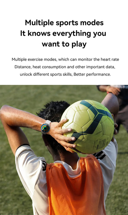 NFC Smart Watch Amoled HD GPS Track Sports Heart Rate
