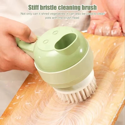 Electric Vegetable Cutter Set - 4 in 1 Portable