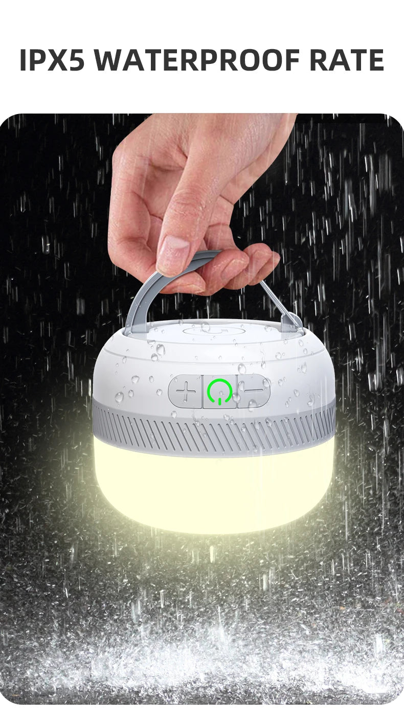 LV10 Outdoor LED Camping Flashlight Rechargeable