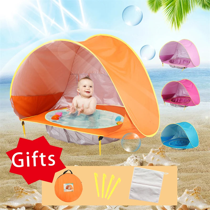 Baby Beach Tent Portable Shade Pool UV Protection Sun Shelter