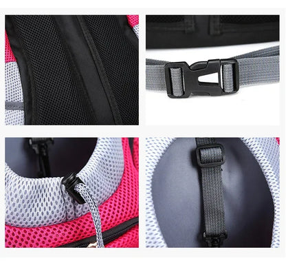 New Double Shoulder Portable Travel Backpack Pet Carrier