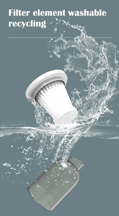 9000Pa Wireless Car Vacuum Cleaner USB Charging