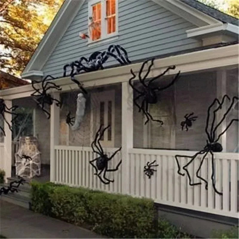 Halloween Big Plush Spider Horror Halloween Decoration