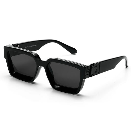 Retro Black Millionaire Shades Luxury Sunglasses