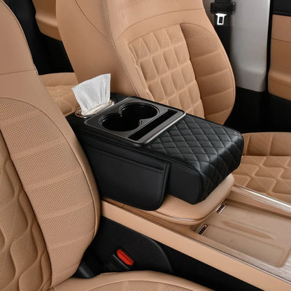 Car Armrest Box Thicken Height Pad Arm Rest Cushion