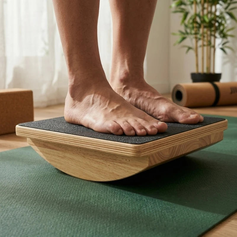 Professional Wooden Balance Board Core Training