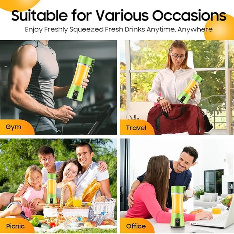 380ml household juice mixer mini electric juicer