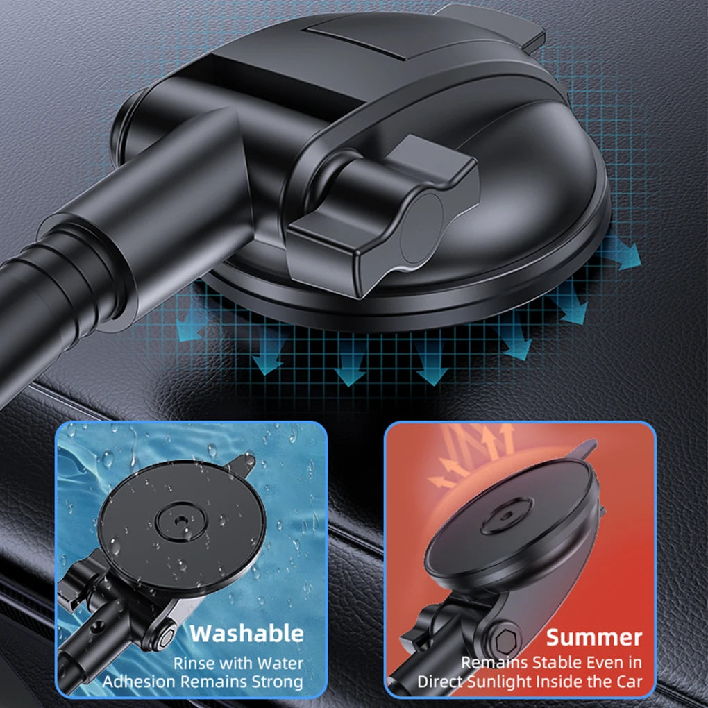 Cell Phone Holder for Car Dashboard Windshield Phone Mount